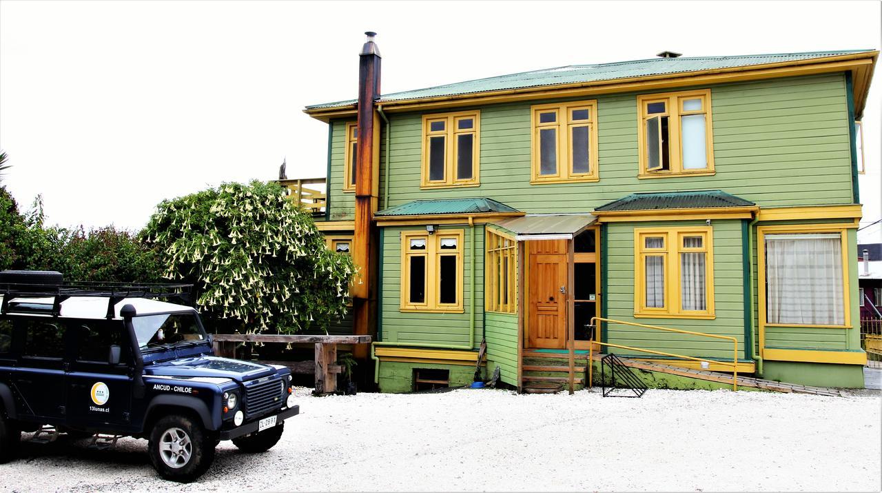 13 Lunas Hostel Ancud Kültér fotó